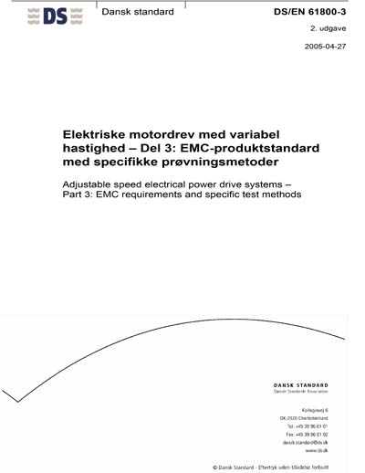 Standards PDF Cover Page