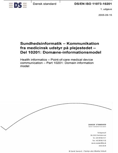 Standards PDF Cover Page