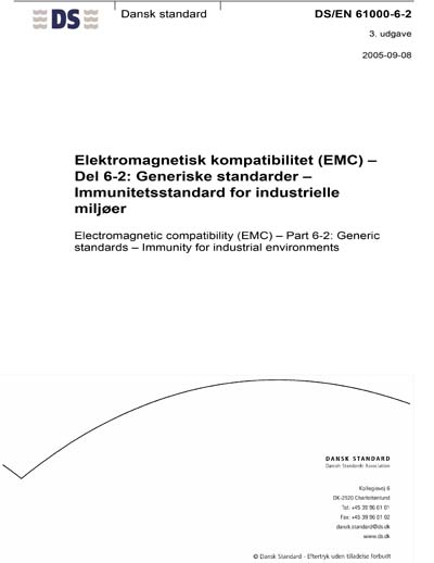 Standards PDF Cover Page