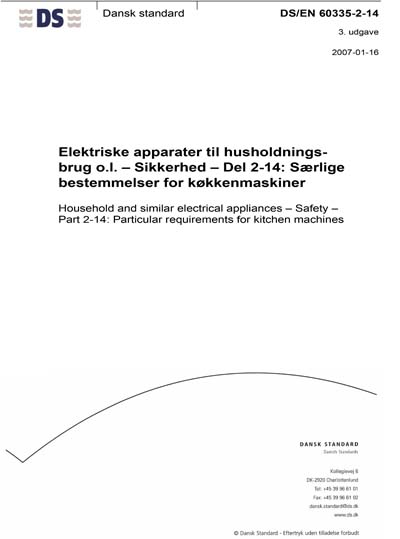 Standards PDF Cover Page