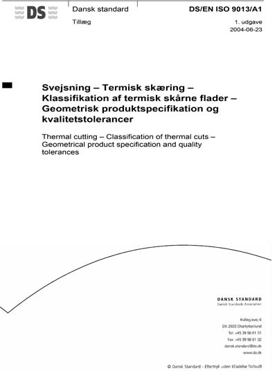 Standards PDF Cover Page