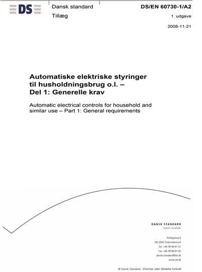 Standards PDF Cover Page