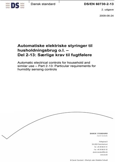 Standards PDF Cover Page
