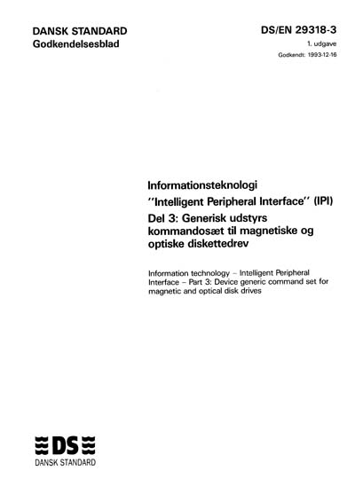 Standards PDF Cover Page