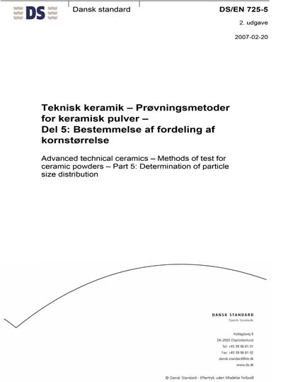 Standards PDF Cover Page
