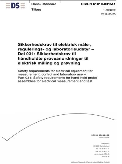 Standards PDF Cover Page