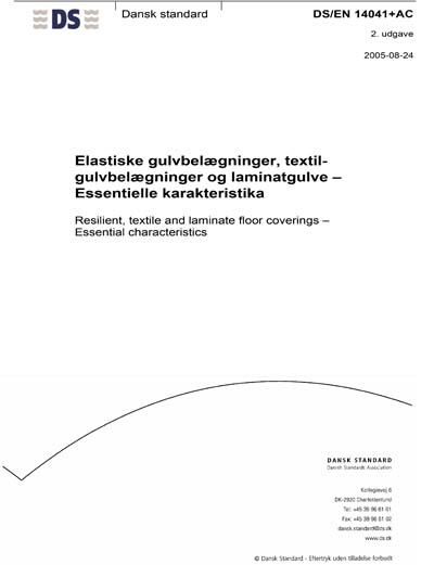 Standards PDF Cover Page