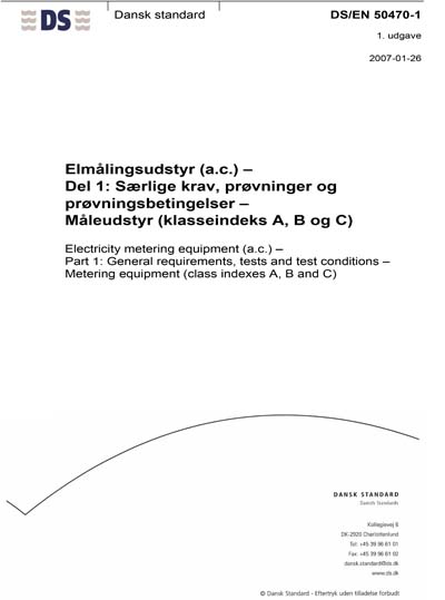 Standards PDF Cover Page