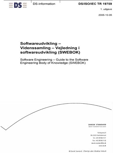 Standards PDF Cover Page