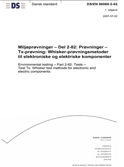 Standards PDF Cover Page