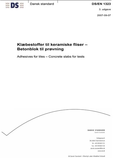 Standards PDF Cover Page