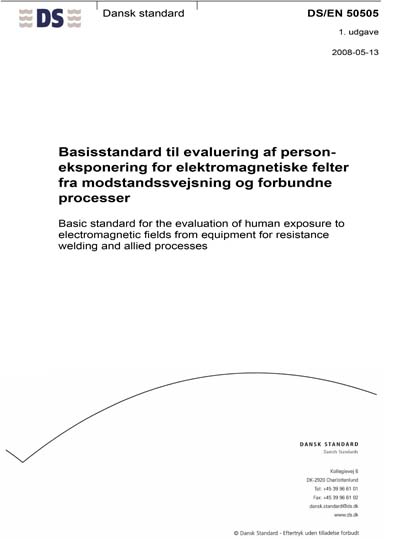 Standards PDF Cover Page