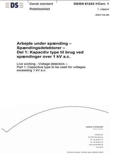 Standards PDF Cover Page