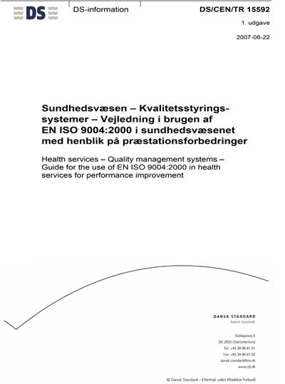 Standards PDF Cover Page