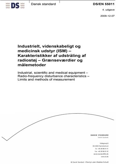 Standards PDF Cover Page