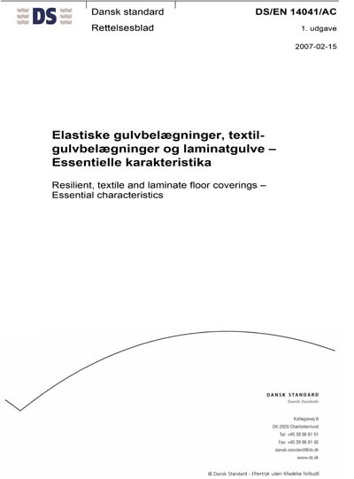 Standards PDF Cover Page