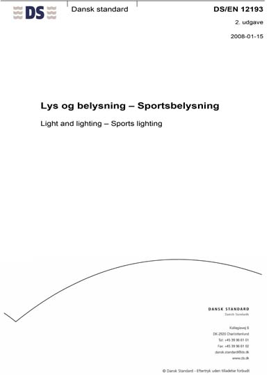 Standards PDF Cover Page