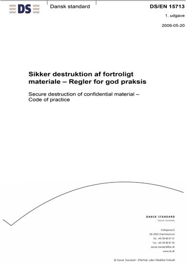 Standards PDF Cover Page