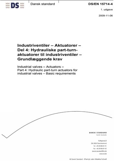 Standards PDF Cover Page