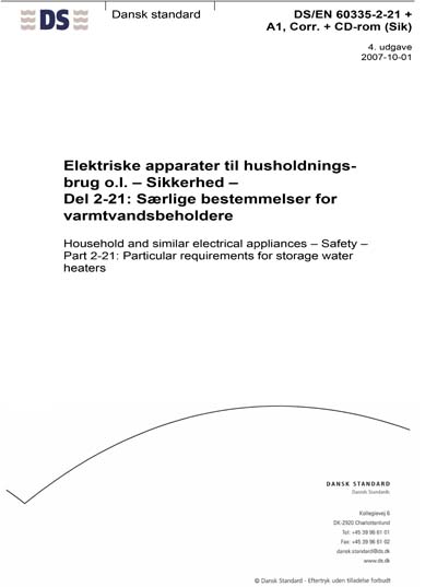 Standards PDF Cover Page