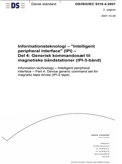 Standards PDF Cover Page