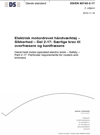 Standards PDF Cover Page