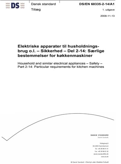 Standards PDF Cover Page