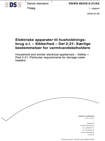 Standards PDF Cover Page