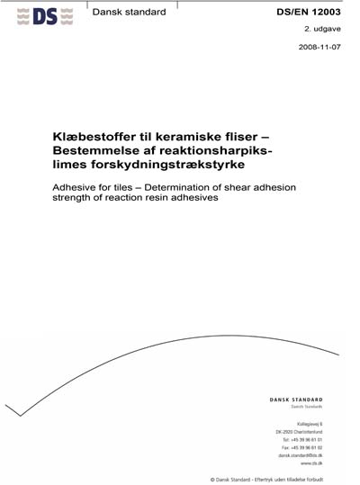Standards PDF Cover Page