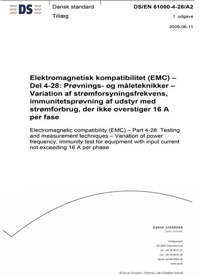 Standards PDF Cover Page