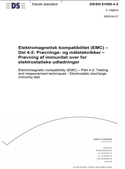 Standards PDF Cover Page
