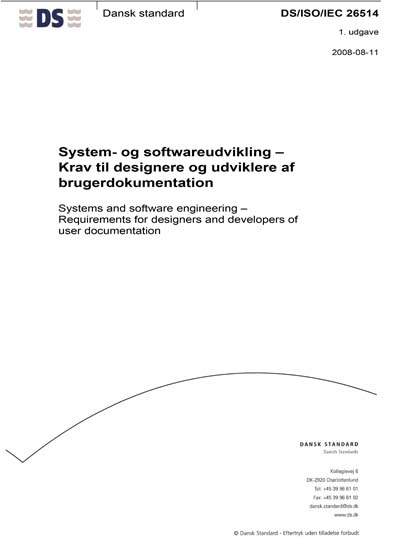 Standards PDF Cover Page