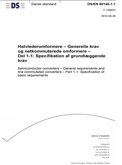 Standards PDF Cover Page