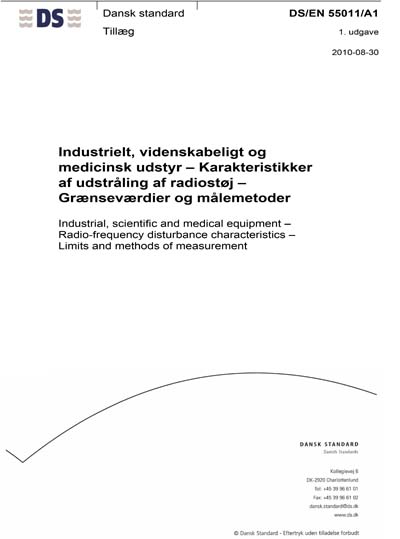 Standards PDF Cover Page