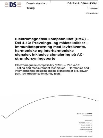 Standards PDF Cover Page