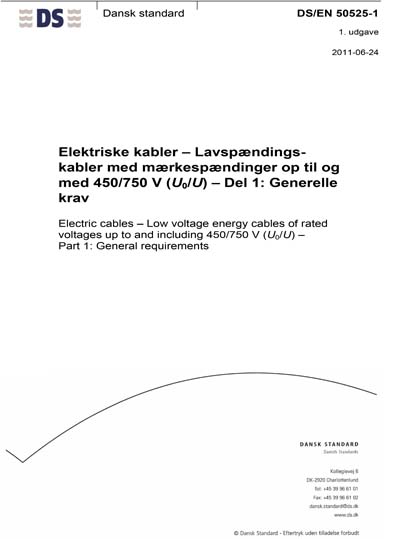 Standards PDF Cover Page