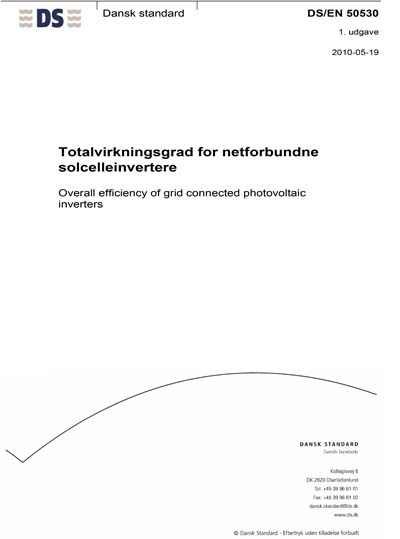 Standards PDF Cover Page