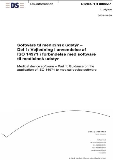 Standards PDF Cover Page