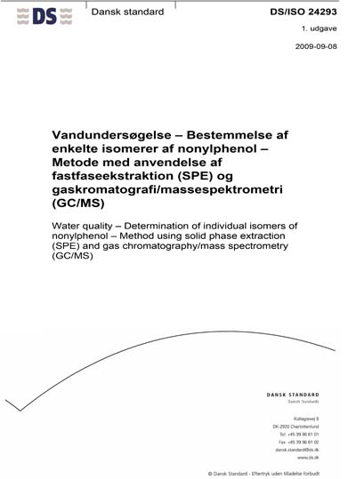 Standards PDF Cover Page