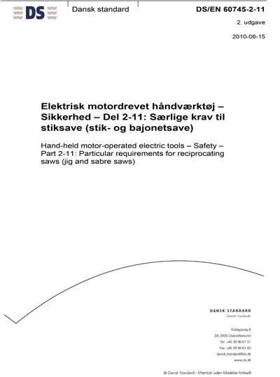 Standards PDF Cover Page