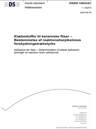 Standards PDF Cover Page