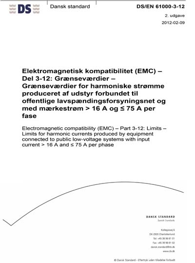 Standards PDF Cover Page