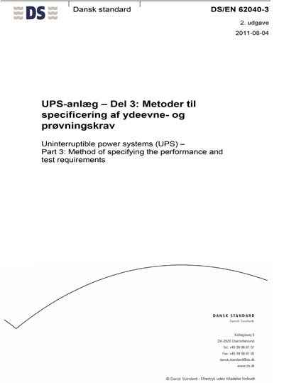 Standards PDF Cover Page