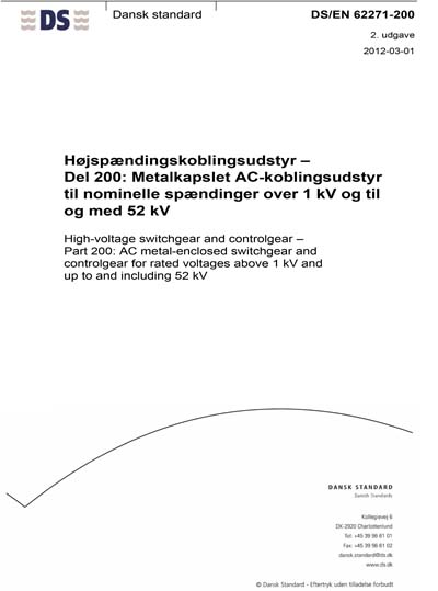 Standards PDF Cover Page