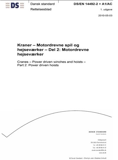 Standards PDF Cover Page