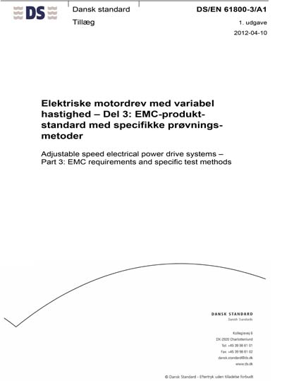 Standards PDF Cover Page
