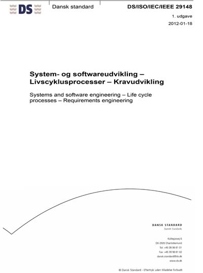 Standards PDF Cover Page