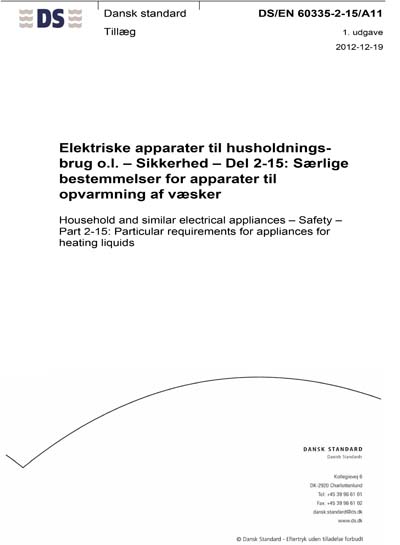 Standards PDF Cover Page