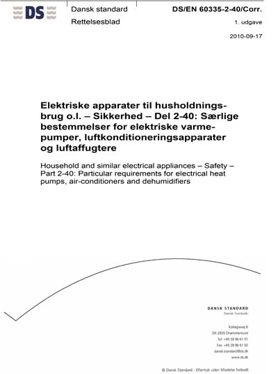 Standards PDF Cover Page