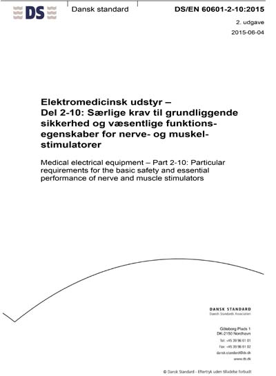 Standards PDF Cover Page